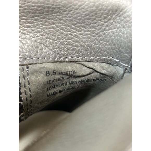 Report Boston Grey Leather Boots Size 8.5 US - Picture 13 of 13